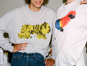 【Wild Animals / ワイルド アニマルズ】Wolf Goats T-Shirt Tシャツ / L